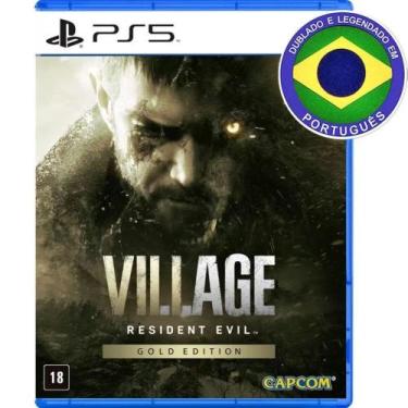 Imagem de Resident Evil Village Gold Edition PS 5 Mídia Física Dublado em Portug