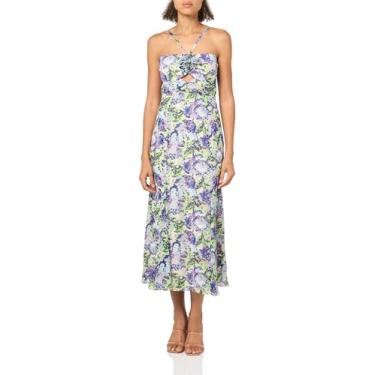 Imagem de LIKELY Vestido Gorman feminino, Azul escuro/lavanda multi, 9