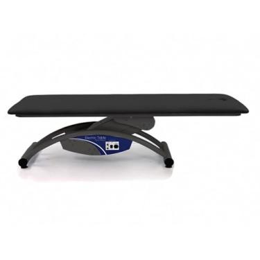 Imagem de Maca Elétrica com Orifício para o Rosto e Regulagem de Altura Base Preta - Arktus - Preto