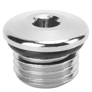 Imagem de Regulador de mergulho de aço inoxidável, plugue de porta de alta pressão, kit de plugue de porta de baixa pressão para garantir forte estanqueidade, 1 peça (High pressure plug)