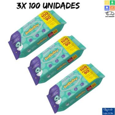 Imagem de 3 Toalhas Lenços Umedecidos Isababy Infantil Hora de Brincar Tampa Fli