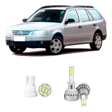 Imagem de Lampada Led Farol Alto Volkswagen Parati 2000-2002 20000lm - V10, Bran