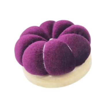 Imagem de Esquirla Pin Almofada Almofada Costura de Costura de Acessório Pinchador de Alcool de Acessório para o Dia Mães DIY Supplies Desktop, Roxo