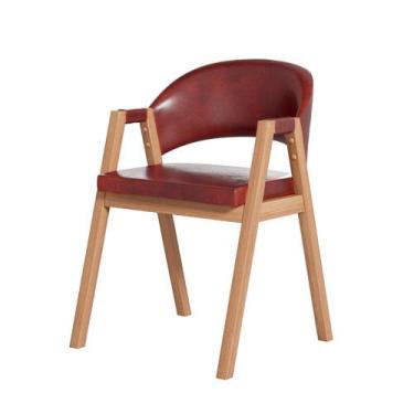 Imagem de Cadeira de Jantar Antonella material sintético Estilo Poltrona - 7 Dec