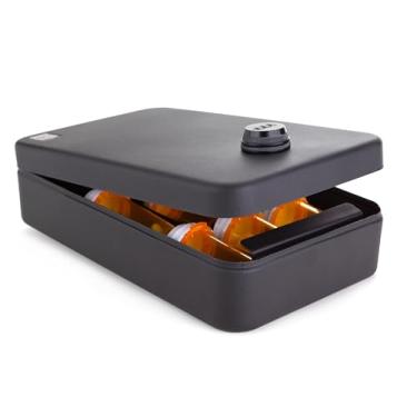 Imagem de MEDICINE RX SAFE MDS-2C cofre para gaveta de medicamentos - cadeado com combinação, preto