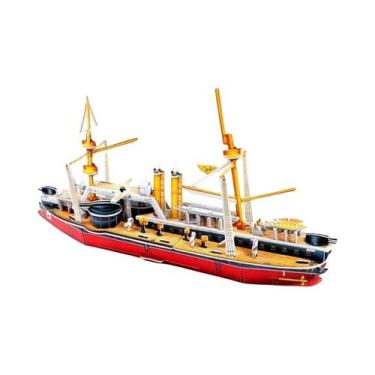 Imagem de Crianças 3D DIY Puzzle Castelo Modelo Desenho Animado Brinquedo De Pap