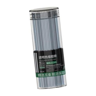 Imagem de Esquirla Bastões de cola quente, resistentes, leves, fáceis de usar, práticos, bastões de cola quente multiuso para projetos de colagem, acessórios, 48 Peças