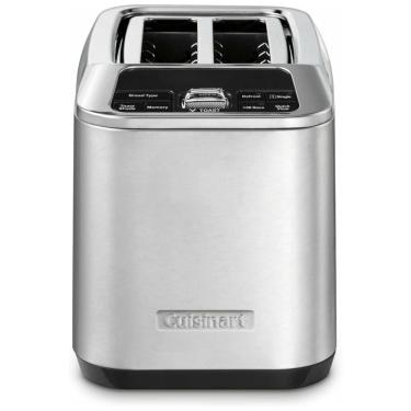 Imagem de Torradeira Elétrica 2 Fatias com 4 Níveis de Tostagem, 110v, CUISINART CPT 520, Prateado