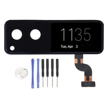 Imagem de Yoidesu Kit de substituição de tela para Moto Razr + 2023 Razr 40 (XT2323) Tela LCD frontal flip touch digitalizador de substituição, 1,47 polegadas 368x194px