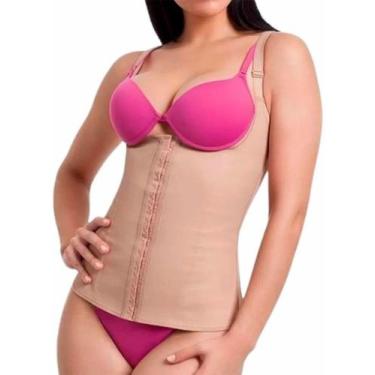 Imagem de Corselet Modelador Esbelt 431 Feminino Com Alças Cotton T. PP/4EG, M, 