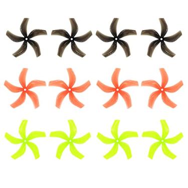 Imagem de Gemfan D4-5 5 Blade PC Propeller M5 Mount 4 Inch FPV Mini Multicopter RC Accessories 12pcs 6CW 6CCW