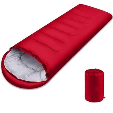 Imagem de Sacos de dormir para adultos, crianças, clima frio e quente - mochila de acampamento, saco de dormir multifuncional, leve, compacto, acampamento, essenciais, acessórios para caminhadas, itens