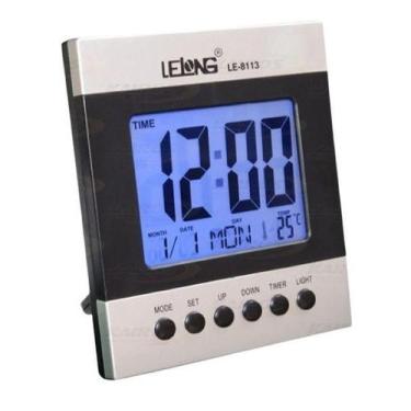 Imagem de Relógio De Mesa Digital Lelong Le-8113