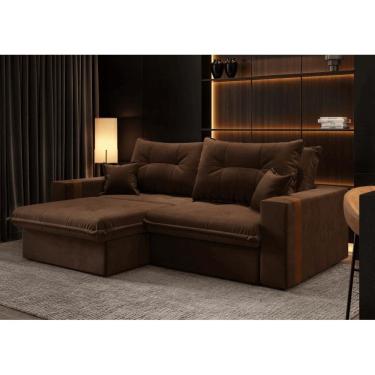 Imagem de Sofá-cama Ipanema  3 Lugares  Suede 200cm