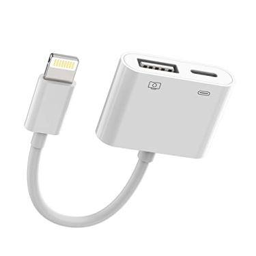 Imagem de Conversor de cabo adaptador para iPhone OTG Lightning macho para USB fêmea dongle câmera Memory Keyboard Stick Flash Drive cabo leitor de cartão mouse para Apple 13 12 11 ProMax Mini para iPad MIDI