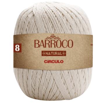Imagem de Barbante Barroco Natural N°08 700g