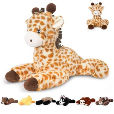 Imagem de Niño Jirafa de Peluche con Peso Niuniu Daddy 1.5 kg para Niños