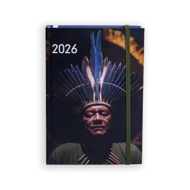 Imagem de AGENDA PLANNER 2026 GIU MARTINS SEMANAL MÉDIA XERAMOI TECA PAPELARIA