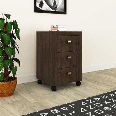 Imagem de Gaveteiro Com Rodízios Multimóveis Cr25018 Rustico