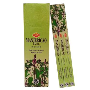 Imagem de Incenso Indiano Sac Manjericão - Proteção Energética 3 Caixinhas