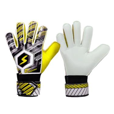 Imagem de Mingzhe Luvas Leves de Goleiro de Futebol Infantil Com Redução Rápida de Suor, Palma de Látex Impermeável e Ponta de Dedo de Nylon Respirável, Especiais para Treinamento de Goleiro (6)