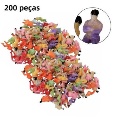 Imagem de Modelo De Pessoas Sentadas Pintadas Em Escala HO, 200 Peças, Passageir