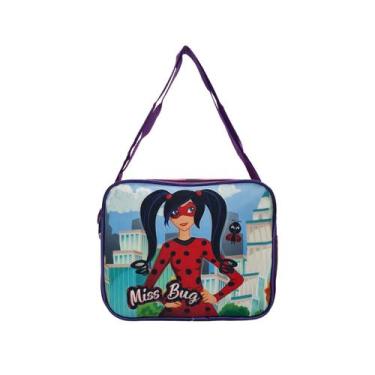 Imagem de Lancheira termica escolar miss bug - Winth Kids, Lilás