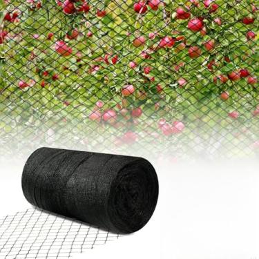 Imagem de COZYDIG Rede de pássaros de 65 x 6 m para jardim, rede de pássaros resistente para galinheiro com laços e grampos para vegetais, árvores frutíferas, plantas, duradoura contra pássaros, veados