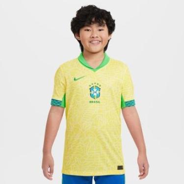 Imagem de Camisa Nike Brasil I 2024/25 Torcedor Pro Infantil-Unissex