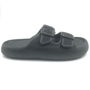 Imagem de Sandália Ortho Pauher Fly Feet Nuvem City Preta 356-Unissex