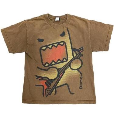 Imagem de Camisetas Kawaii Plus Size Verão - Algodão Estampado Y2K - Tops Soltos