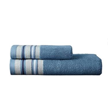 Imagem de Cachecol de seção ampla, dois conjuntos de toalhas de banho combinadas + toalha de banho de hotel, casa de família, hotel com