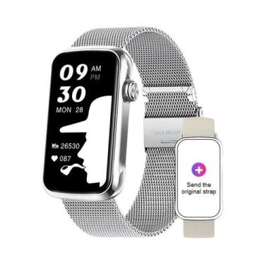 Imagem de Relógio Inteligente Feminino À Prova d'Água IP68 Luxuoso Para Esportes