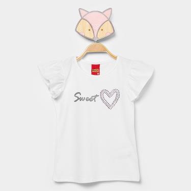 Imagem de Blusa Infantil Kyly Love Menina-Feminino