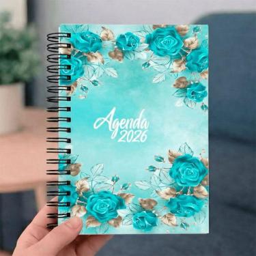 Imagem de Agenda 2026 Coleção Floral  1 Dia Por Página Tema:4 - Onor, 12