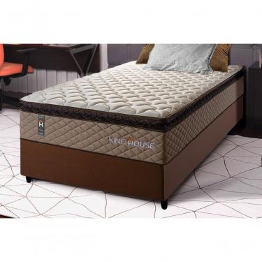 Imagem de Cama Box Espuma Atlanta Solteiro 88x188 Bege King House