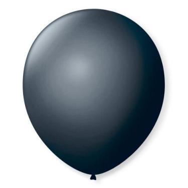 Imagem de Balão n7 50 un preto ebano São Roque