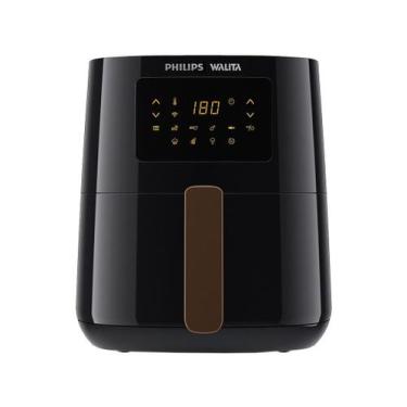 Imagem de Fritadeira Airfryer Conectada Série 5000 Philips Walita Preta 1400W RI
