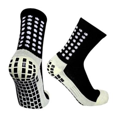 Imagem de Meia Antiderrapante Futebol Esportivo Profissional Meião Tipo Trusox P