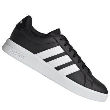 Imagem de Tenis Adidas Grand Court Base 3.0 Masculino, Preto, 41