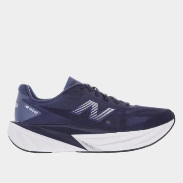 Imagem de Tênis New Balance Fuelcell Rebel V5 Masculino, Azul, Marinho, 38