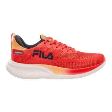 Imagem de Tênis Fila Speed Lite Masculino Têxtil Preto, Vermelho, 40