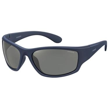 Imagem de Polaroid PLD7005S 863 C3 63 Sport - Fosco Azul