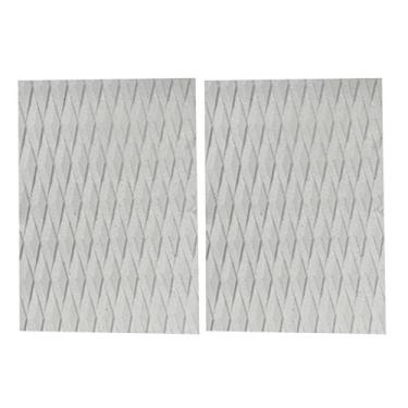 Imagem de shamjina Almofada de Tração EVA de 2 Peças para Prancha de Surfe E Skimboard - Adição às Pranchas - Durável - Várias, Cinzento