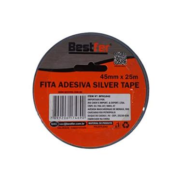 Imagem de Fita Adesiva Silvertape 45mm x 25mt Cinza BFH1042 Bestfer