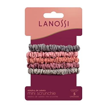 Imagem de Lanossi - Mini Scrunchie Silver Rose - 6 unidades
