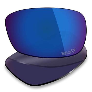 Imagem de Mryok Lentes de substituição para Oakley Crosshair 2.0 OO4044 - Opções, Xeld Polarizado - Azul Pacífico, One Size