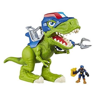 Imagem de Troopersaurus e Bobby Badge da Playskool Heroes - Figura de Ação em Equipe