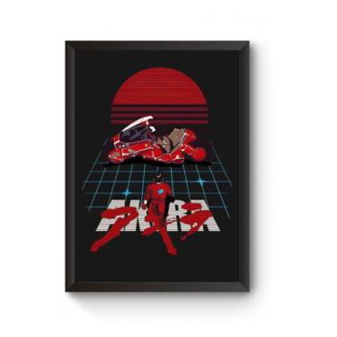 Imagem de Poster Moldurado Akira Quadro - Fanarte