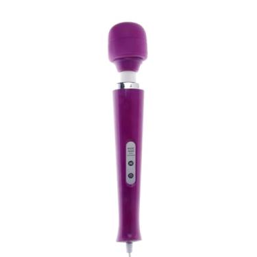 Imagem de Vibrador Varinha Mágica Massageadora Elétrica, 32cm, 10 Velocidades, Bivolt, Roxo
